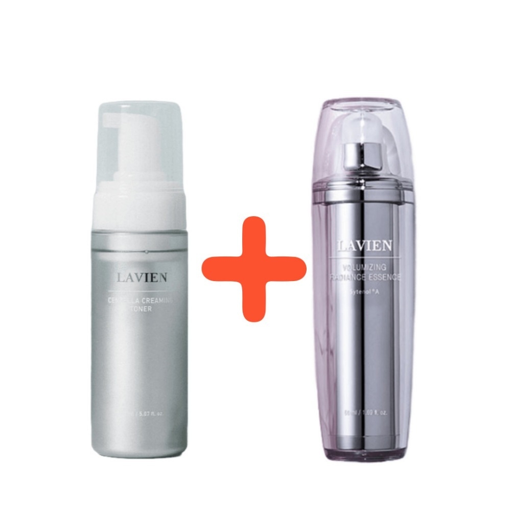 LAVIEN センテラクリーミングトナー & ボリューマイジングエッセンス